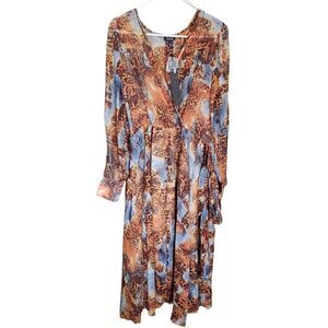 Spy Zone Exchange Ocean Blue Diva Dress MEDIUM NWT